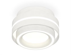 Ambrella Комплект накладного светильника с акрилом XS8412003 SWH/FR белый песок/белый матовый GX53 (C8412, N8433) XS8412003 - фото 104603
