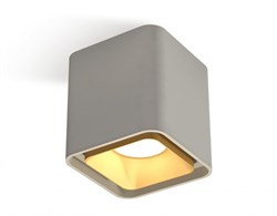 Ambrella Комплект накладного светильника XS7842004 SGR/SGD серый песок/золото песок MR16 GU5.3 (C7842, N7704) XS7842004 - фото 104631