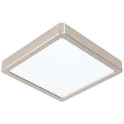 Eglo 99241 Светодиодный накладной светильник FUEVA 5, 16,5W (LED), 210х210, H28, 1800lm, 3000K, сталь, никель 99241 - фото 104789