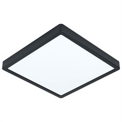 Eglo 99245 Светодиод. накладной светильник FUEVA 5, 20W (LED), 285х285, H28, 2300lm, 3000K, сталь, черный 99245 - фото 104819
