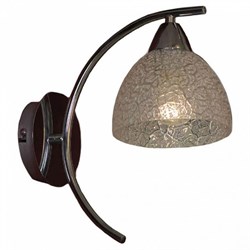 Lussole PROMO 2 Металл Хром /  Стекло Светильник настенный E27 10W GRLSF-1601-01 - фото 105140