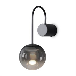 Freya LED Arch  Настенный светильник (бра) Черный FR6178WL-L5B - фото 105166