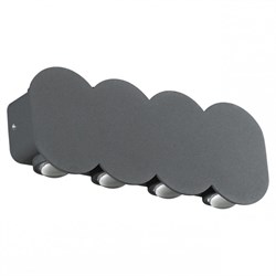 Novotech 358561 STREET NT21 000 темно-серый Ландшафтный настенный светильник IP54 LED 4000K 8W 85-265V CALLE 358561 - фото 105513