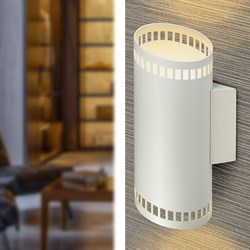 ЭРА Светильник настенный WL51 WH G9 40Вт IP20 белый Б0061198 - фото 105781