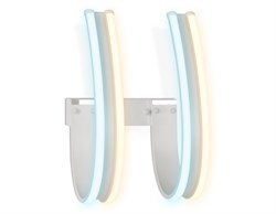 Ambrella Настенный светодиодный светильник FL164/2 белый LED 3000K/6400K 42W 410*250*220 FL164 - фото 105782