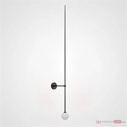 ImperiumLoft Настенный светильник LINES Ball 200 Black 178056-26 - фото 105804