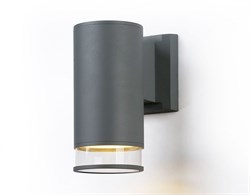 Ambrella Светильник уличный настенный архитектурный ST3818 GR/CL серый/прозрачный IP54 GU10 max 35W 187*90*160 ST3818 - фото 105814
