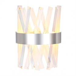 Ambrella Настенный светодиодный светильник с хрусталем TR5322 CH/CL хром/прозрачный 24W 285*260*124 TR5322 - фото 105850