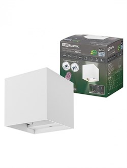 TDM Светильник настенный LED, Кватро, 2х3 Вт, 4000 К, Н100 мм, алюм./бел., вверх/вниз, IP65 SQ0345-1028 - фото 105866