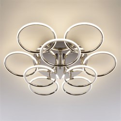 Eurosvet 40020/1 LED Светильник настенный черный/латунь a061312 - фото 106049