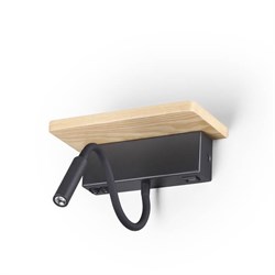 Odeon Light 3868/8WL ODL19 152 светлое дерево/дерево Настенный светильник LED 8W 560Лм 3000К WOODY 3868/8WL - фото 106122