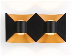 Ambrella Светильник уличный светодиодный настенный ST4477/4 BK/GD черный/золото LED 4200K 11W IP54 180*90*55 ST4477 - фото 106163