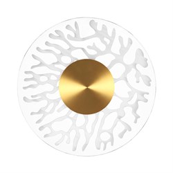 Odeon Light 6627/9WL MIDCENT ODL24 античная бронза/металл/акрил Настенный светильник IP20 LED 9W 3000K 220V SOLARIS 6627/9WL - фото 106211