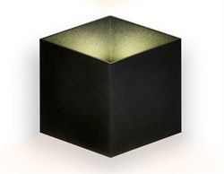 Ambrella Настенный светодиодный светильник FW140 BK/S черный/песок LED 4200K 10W 170*150*90 FW140 - фото 106244