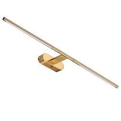 Odeon Light 6635/9WL HIGHTECH ODL24 металл/античная бронза/акрил Настенный светильник IP20 LED 9W 3000K/4000K/6000K (перекл ч/з тумблер) 220V ALEDO 6635/9WL - фото 106291