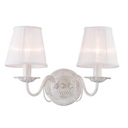 Favourite Malta Белый Светильник настенный 2*E14*40W 1730-2W - фото 106373