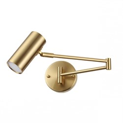 Odeon Light 4377/1W HIGHTECH ODL23 173 золотой Настенный светильник IP20 LED E14 9W RAZIO 4377/1W - фото 106471