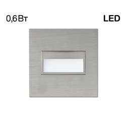 Citilux CLD007K1 Скалли Квадр. ХромМат. 1W*4000K CLD007K1 - фото 106872