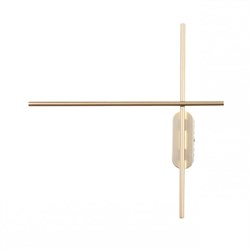 ST Luce SL394.201.02 Светильник настенный Матовое золото/Белый LED 2*10W 4000K SL394.201.02 - фото 106923