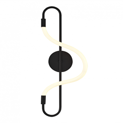 ST LUCE SL6102.401.10 Светильник настенный Черный/Белый LED 1*10W 3000K SL6102.401.10 - фото 107062