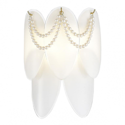 Evoluce SLE1651-201-02 Светильник настенный Золотистый/Молочно-Белый E14 2*40W SLE1651-201-02 - фото 107165