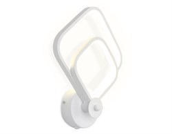 Ambrella Настенный светодиодный светильник с выключателем FL420 WH белый LED 4200K 20W 280*220*80 FL420 - фото 107180