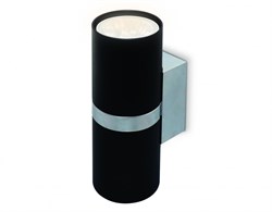 Ambrella Настенный светильник FW243/2 BK/CH черный/хром GU10*2 max 12W 155*60*76 FW243 - фото 107258