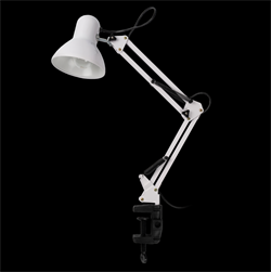 ФАZA Светильник Наст. TBL-01, Е27, струбцина, бел. .5046214 - фото 107302