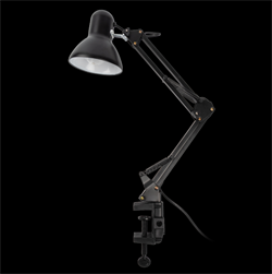 ФАZA Светильник Наст. TBL-01, Е27, струбцина, черн. .5046238 - фото 107318