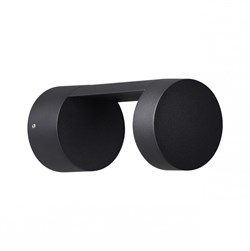 Odeon Light 6657/10WL NATURE ODL24 черный/металл Уличный  настенный светильник IP65 LED 10W  4000K AC85-265V TION 6657/10WL - фото 107523