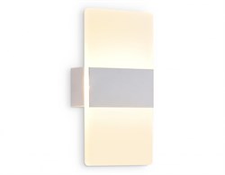 Ambrella Настенный светодиодный светильник из акрила FW200 WH/FR белый/белый матовый LED 3000K/4200K/6400K 4W 220*110*40 FW200 - фото 107534
