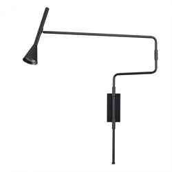 Odeon Light 7031/1W HIGHTECH ODL25 Настенный светильник  черн/металл/металл с выкл. IP20 GU10 LED  1*9W  220V IZZY 7031/1W - фото 107617