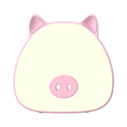 Светильник ночник настольный Gauss Qplus модель GTL703 5W 200lm 2700-6000K 5V Li-ion 1200mA розовый диммируемый LED 1/10/30 NN7034 - фото 107956