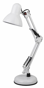 ЭРА N-214-E27-40W-W Белый Настольный светильник Б0035069 - фото 107984