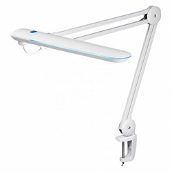 Настольная лампа на струбцине 60 LED, Blue Stream, белая Rexant 31-0407 - фото 107993