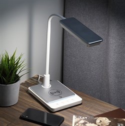 ЭРА Настольный светильник NLED-499-10W-W светодиодный с основанием белый Б0052776 - фото 108127