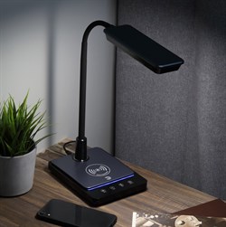 ЭРА Настольный светильник NLED-499-10W-BK светодиодный с основанием черный Б0052777 - фото 108133