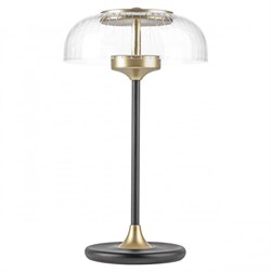 Lightstar 738973 Настольная лампа ACRILE 7W LED 295LM 120G ЗОЛОТО/ЧЕРНЫЙ 3000K 738973 - фото 108380