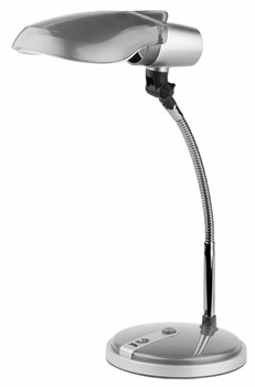 ЭРА NE-301-E27-15W-S Серебро Настольный светильник Б0004463 - фото 108525