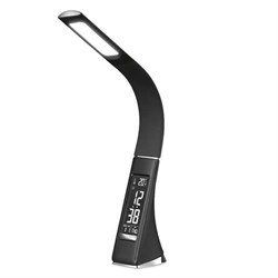 Ambrella Светодиодная настольная лампа с дисплеем DE509 BK черный LED 3000-6400K 6W DE509 - фото 108795