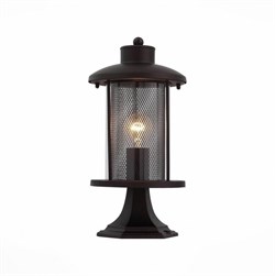 ST LUCE SL080.405.01 Светильник уличный наземный  Темный кофе/Прозрачный, Темный кофе E27 1*60W SL080.405.01 - фото 108950