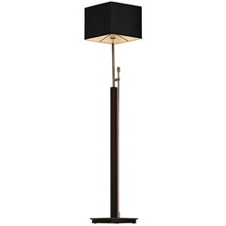 Lussole S.R.L Металл Хром / венге Ткань Торшер E27 60W LSF-2575-01 - фото 109336