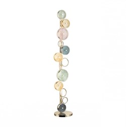 Odeon Light 5412/68FL L-VISION ODL_EX23 9 золотой/разноцветный металл/стекло Торшер LED 68W 4000K CARAMELLA 5412/68FL - фото 109402