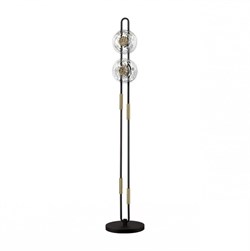 Odeon Light 5407/23FL MODERN ODL_EX24 черный/золотой/металл/стекло Торшер LED 23W 3000K 1940Лм MAGNET 5407/23FL - фото 109604