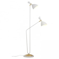 Lussole LSP-0625 LGO Торшер без ламп белый / бронзовый LSP-0625 - фото 109672