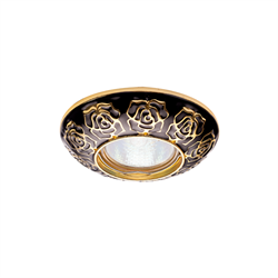 Italmac Regal 51 10 42 Золото/Черный Светильник литой, неповоротный, MR16 Regal 51 10 42 - фото 109692