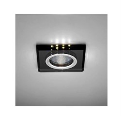 Italmac Bohemia LED 51 8 71 Светильник тонкий стеклянный, черный MR16+LED Bohemia LED 51 8 71 - фото 109715