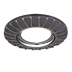 Gauss Светильник Metal Exclusive Gu5.3 1/100 круг, бронза CA065 - фото 109897