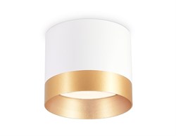 Ambrella Накладной точечный светильник GX53 TN5315 WH/GD белый/золото GX53 D82*70 TN5315 - фото 110079