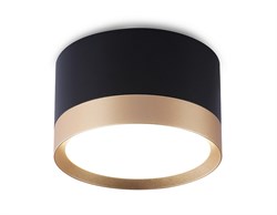 Ambrella Накладной точечный светильник GX53 TN52359 BK/GD черный/золото GX53 max 12W D82*50 TN52359 - фото 110097